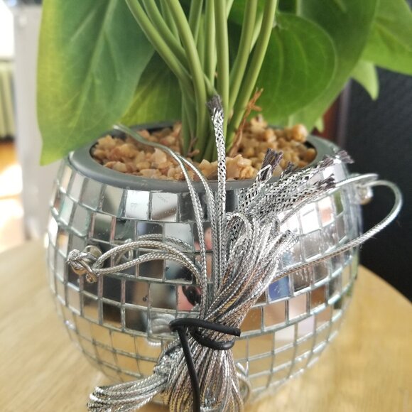 Disco Ball Faux Plant, New! - Picture 5 of 7